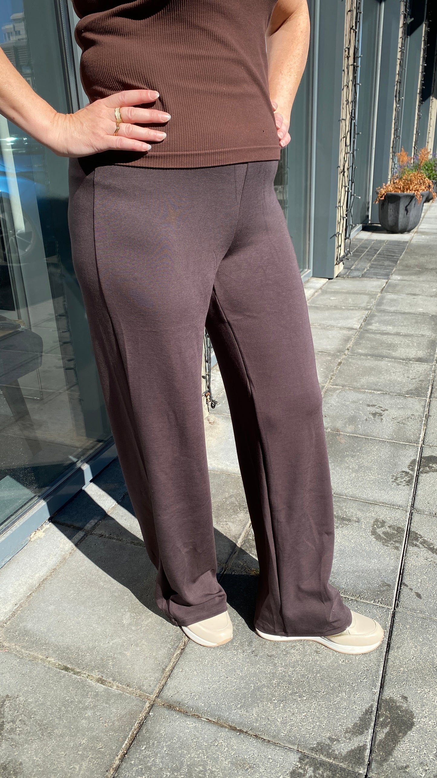 Henne Wide Pants buxur frá Liberté