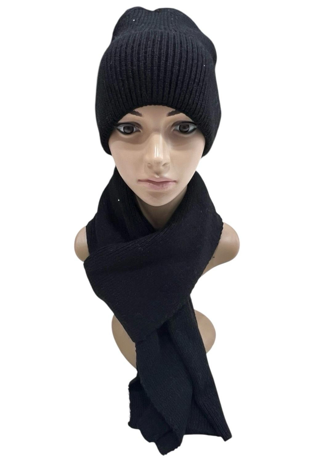 Gjafasett trefill og húfa