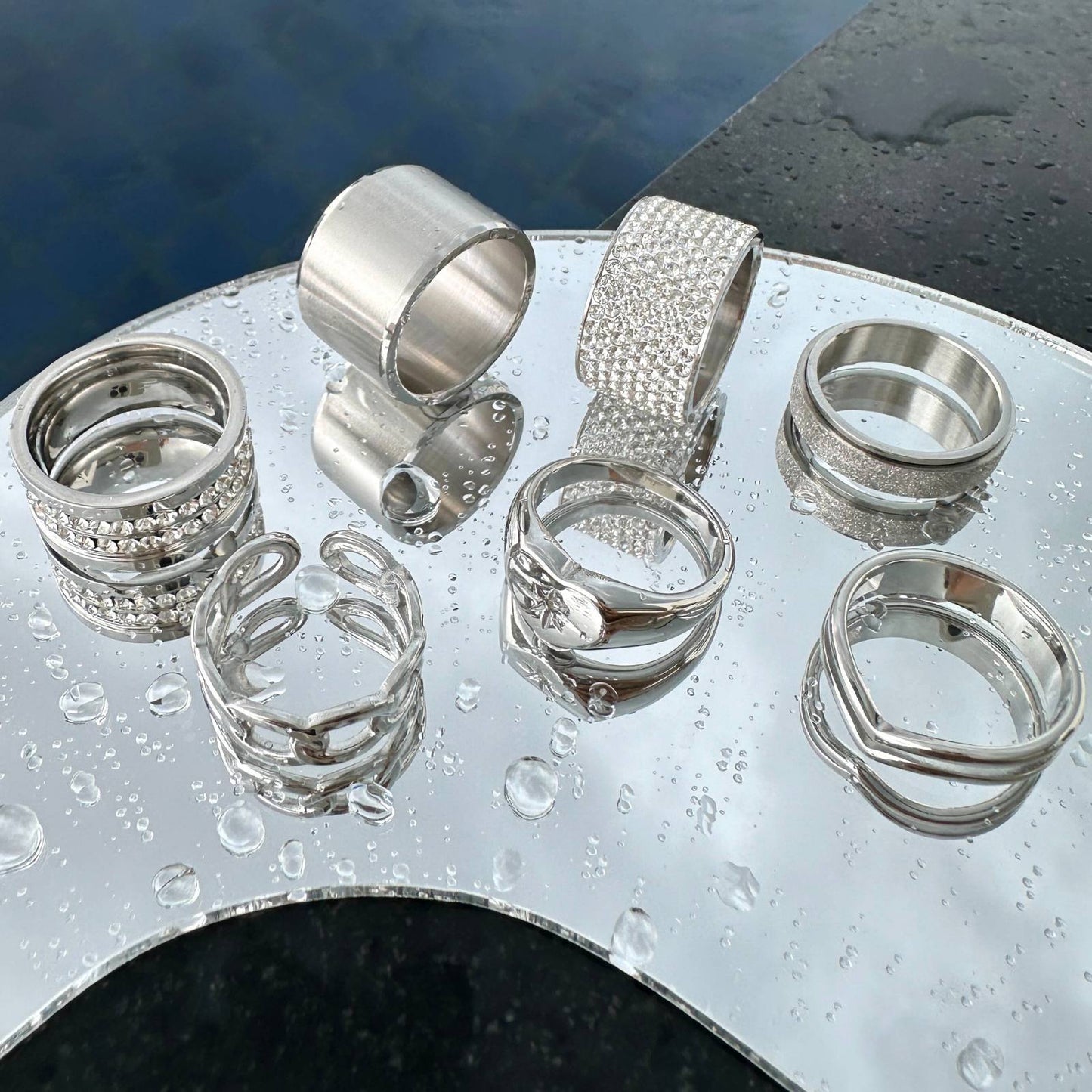 Silfur hringur - JRJ Skart