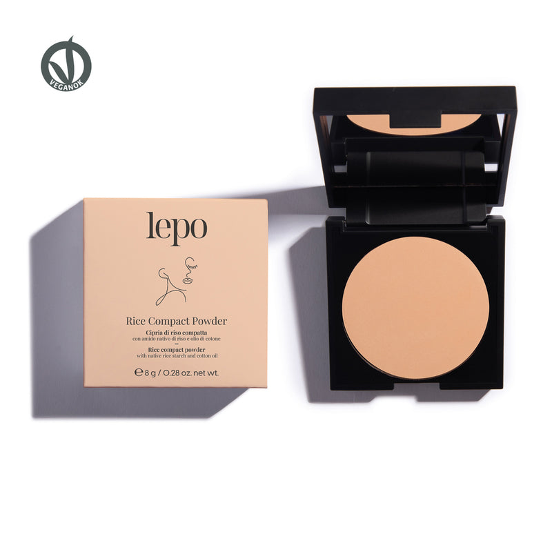 Púðurfarði Lepo - Rice compact powder