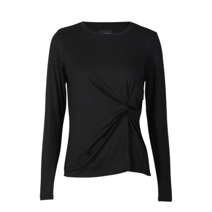 Svartur bolur frá Liberté með twist á hlið