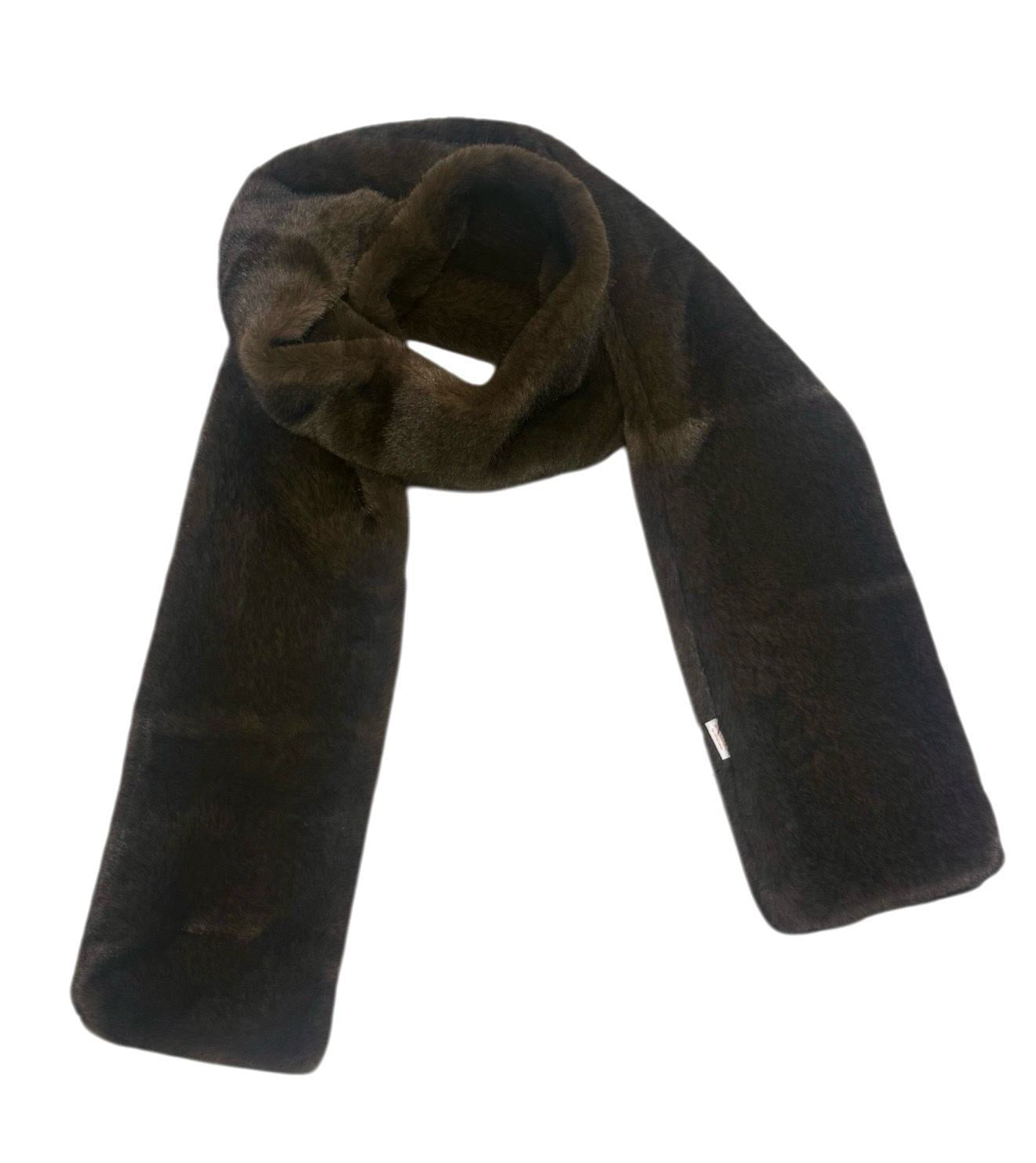 Loð trefill -vegan feldur.