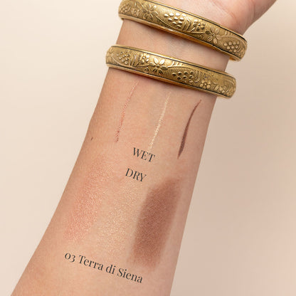 Augnskuggar Trio Lepo - 3D Wet & Dry Wet