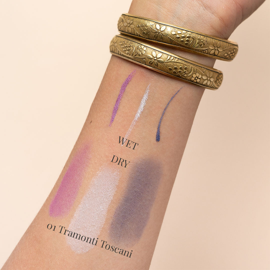 Augnskuggar Trio Lepo - 3D Wet & Dry Wet