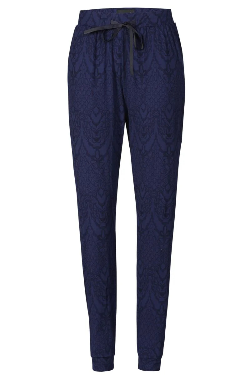 Mjúkar blámunstraðar buxur frá Liberté