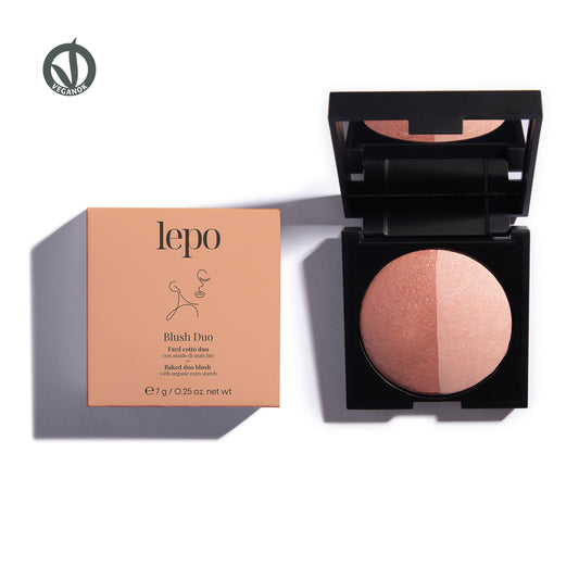 Kinnalitur tvöfaldur Lepo - Blush Duo