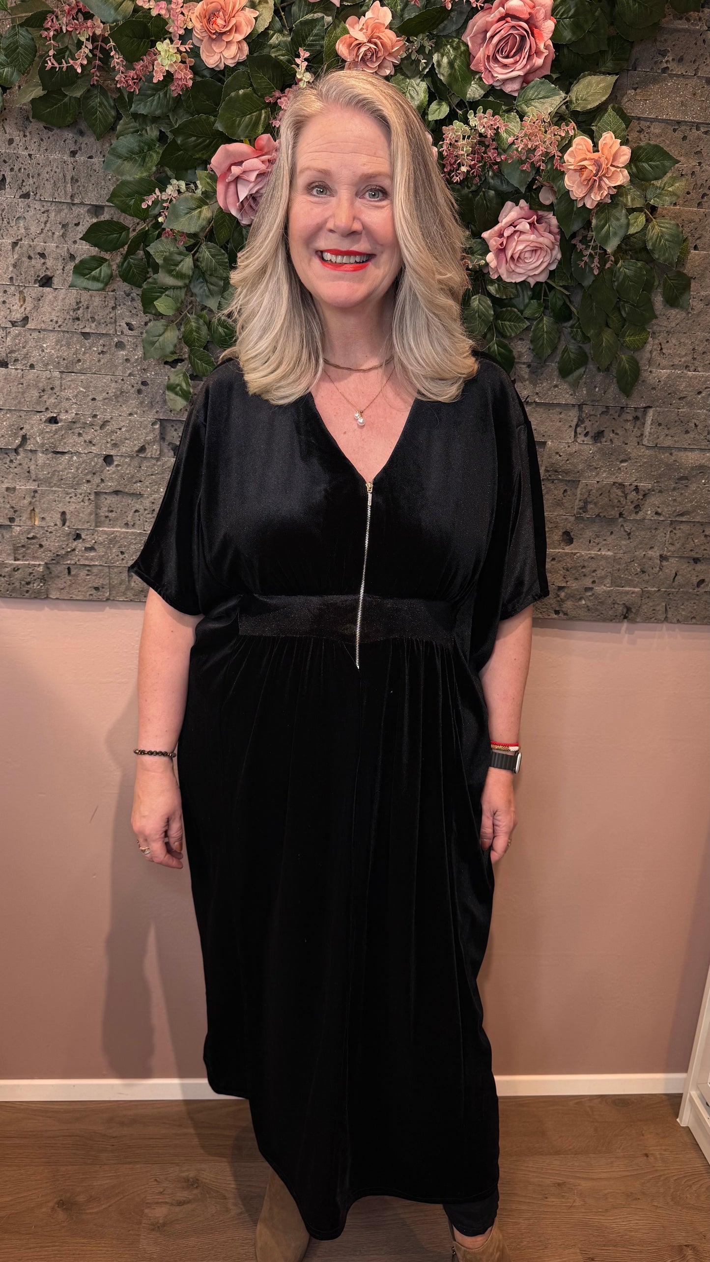 Mömmukjóllinn-Flauels