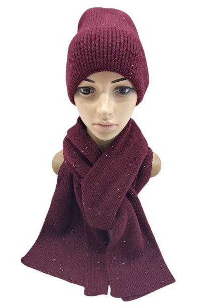 Gjafasett trefill og húfa