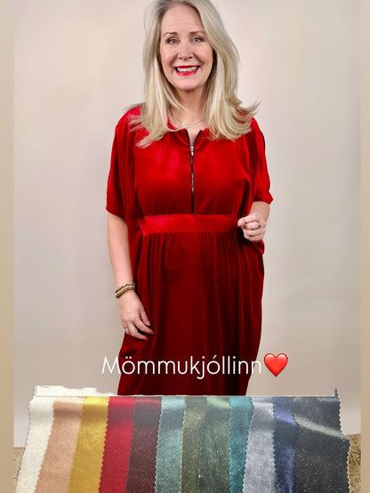 Mömmukjóllinn Flauels FORSALA  NONAME Design