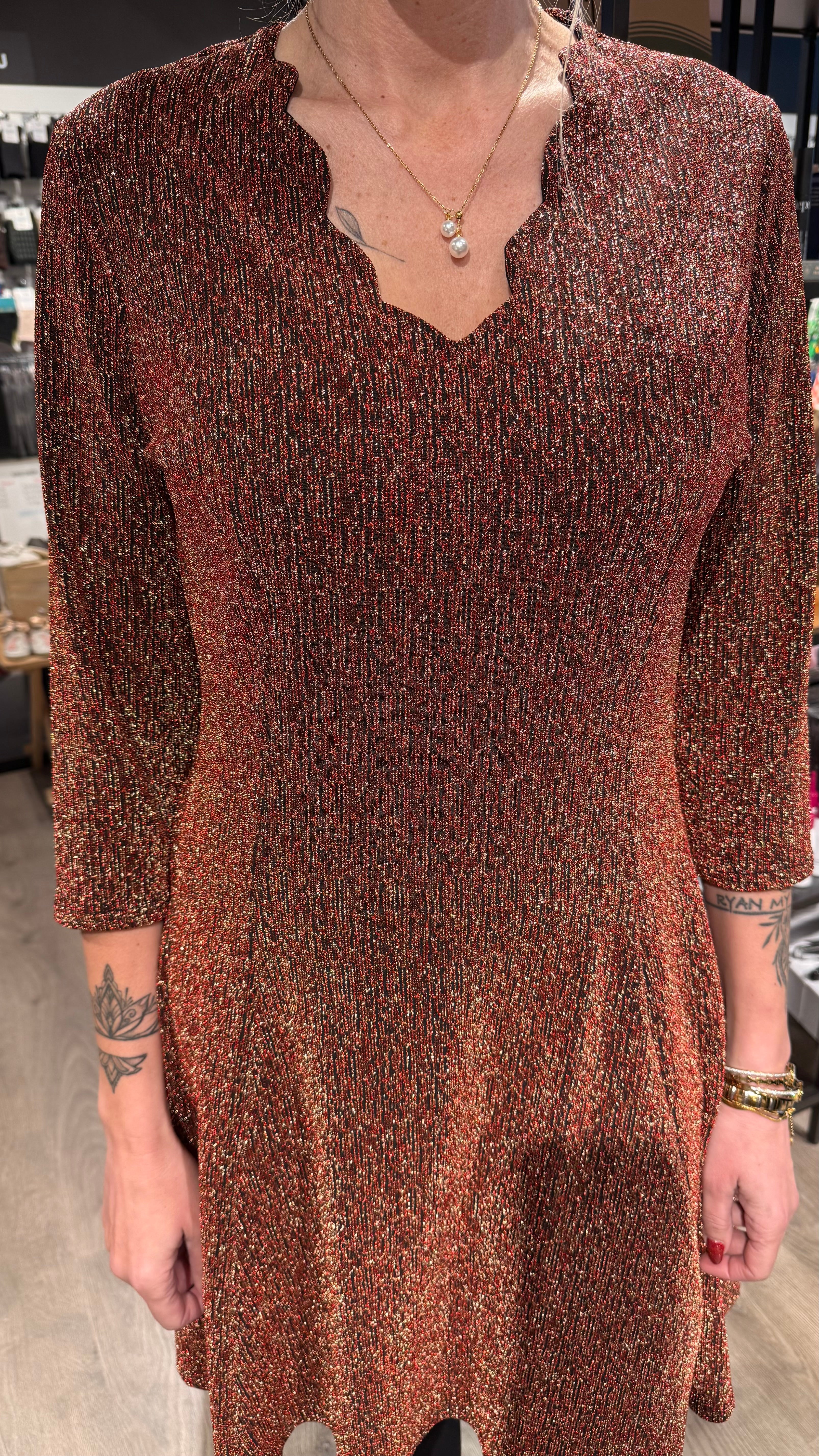 Glimmer kjóll A - snið