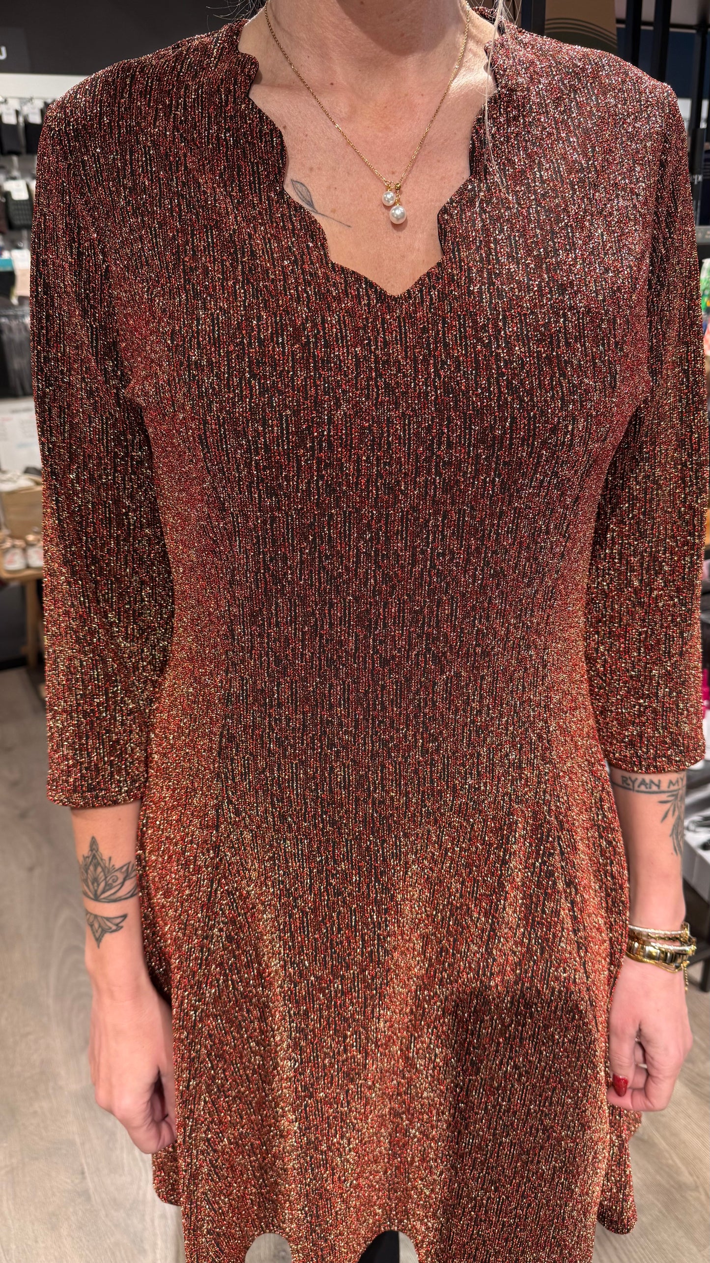 Glimmer kjóll A - snið