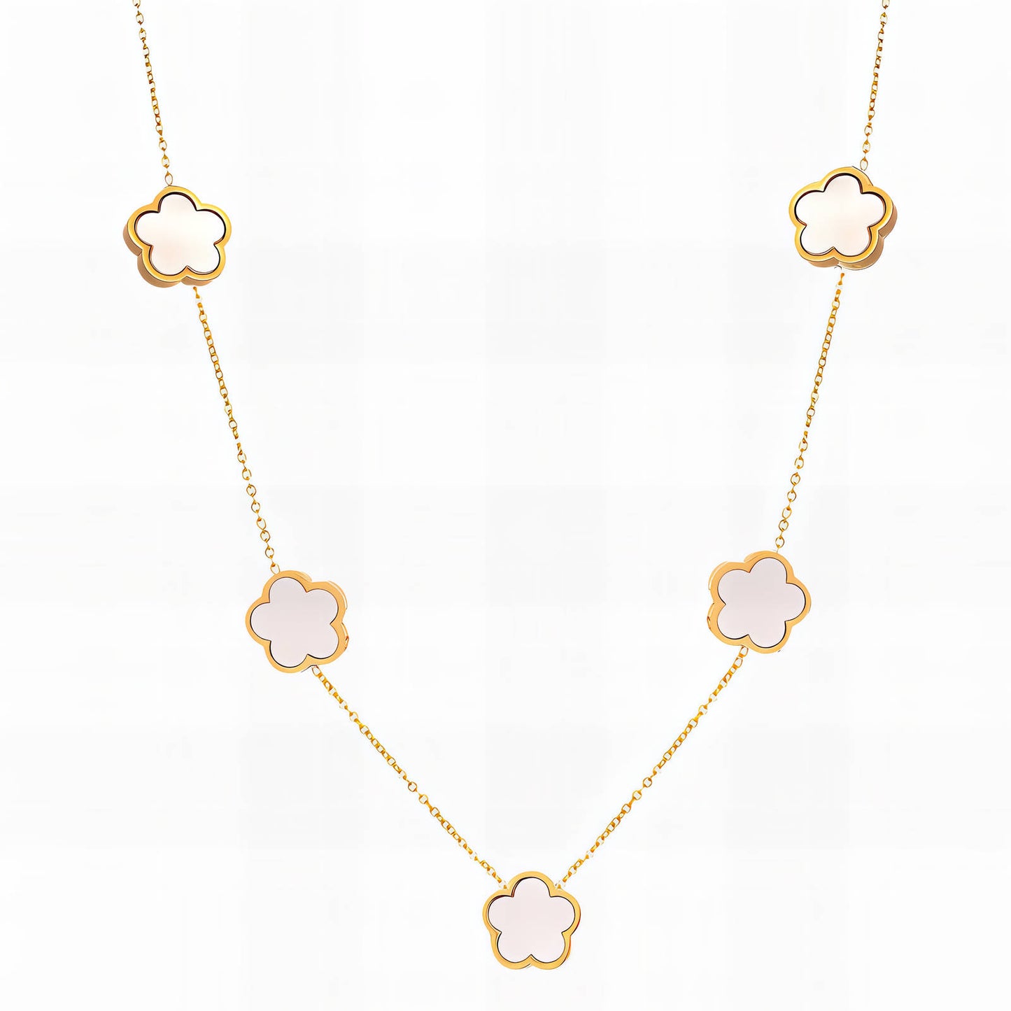 Blóma hálsmen - JRJ Skart