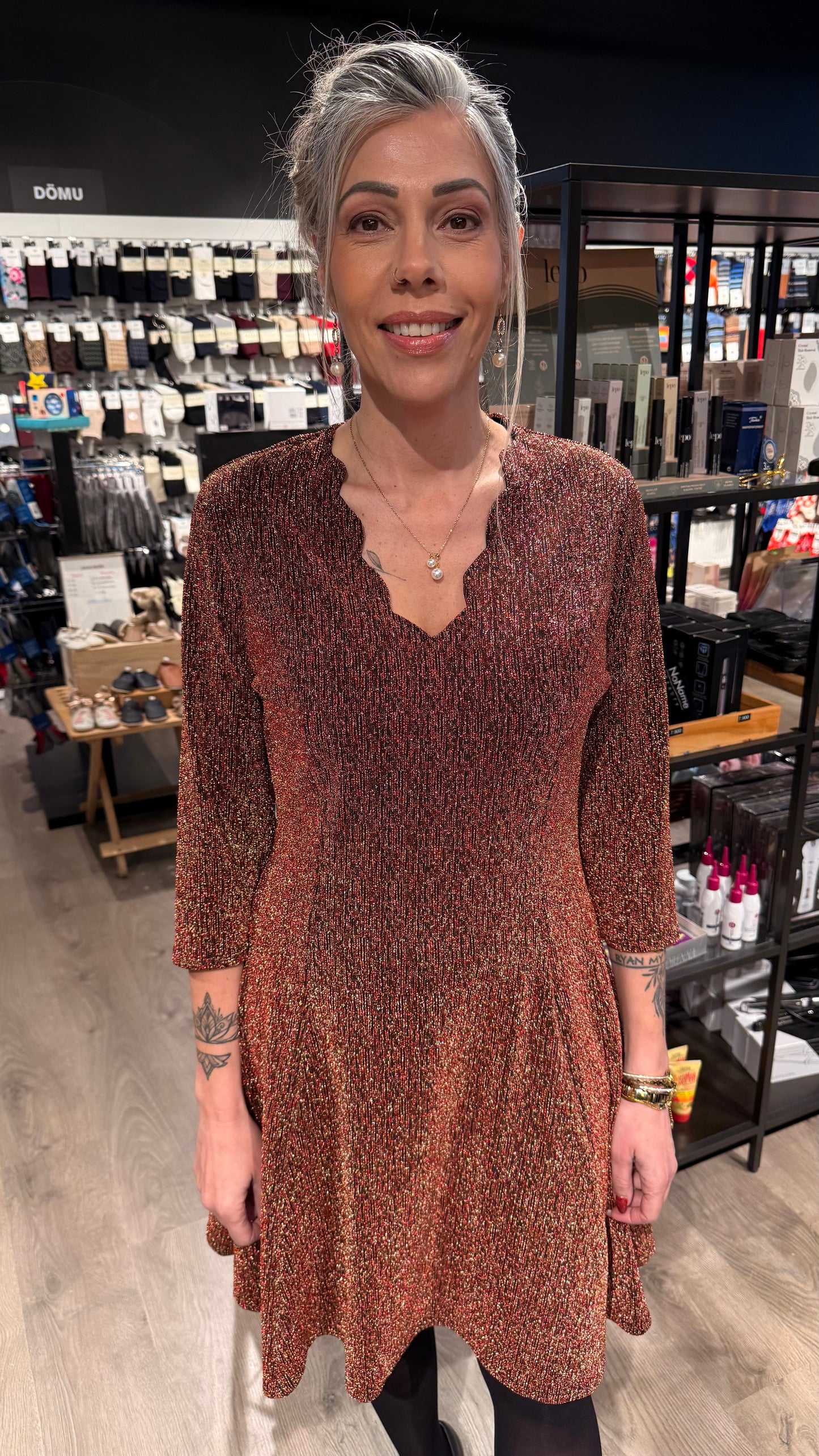 Glimmer kjóll A - snið