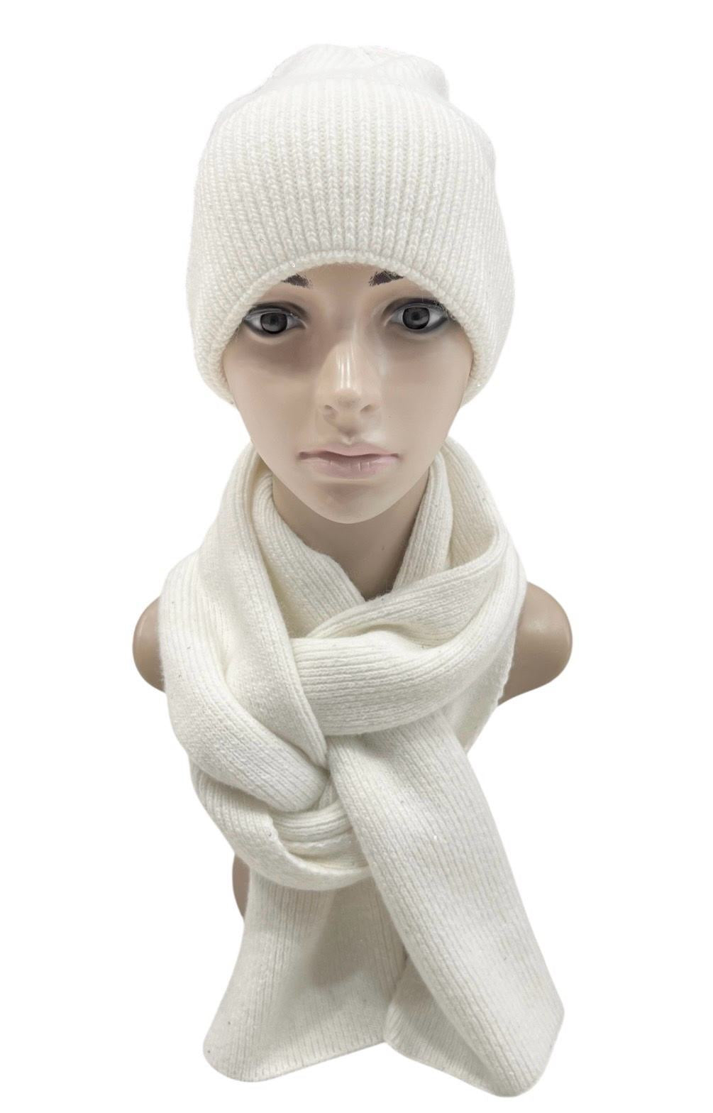 Gjafasett trefill og húfa