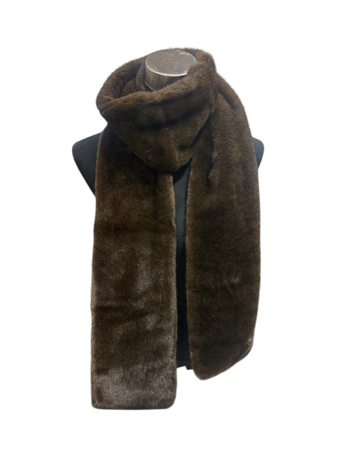 Loð trefill -vegan feldur.