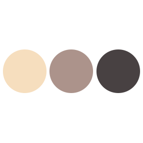 NoName Cosmetics Augnskuggapallettur með þremur augnskuggum