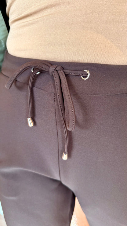 Henne Zip pants teygjubuxur