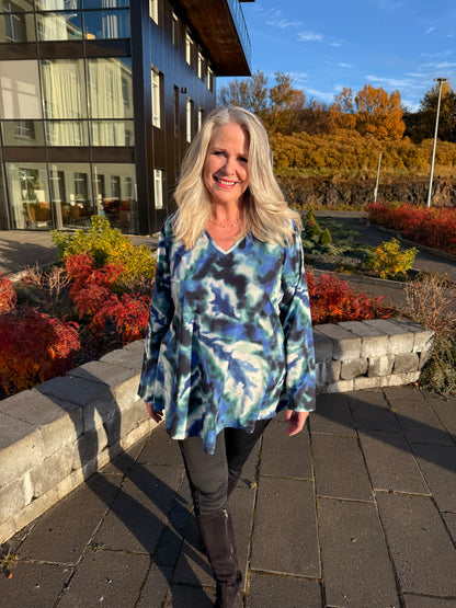 No Name Design - Norðurljósa blússa