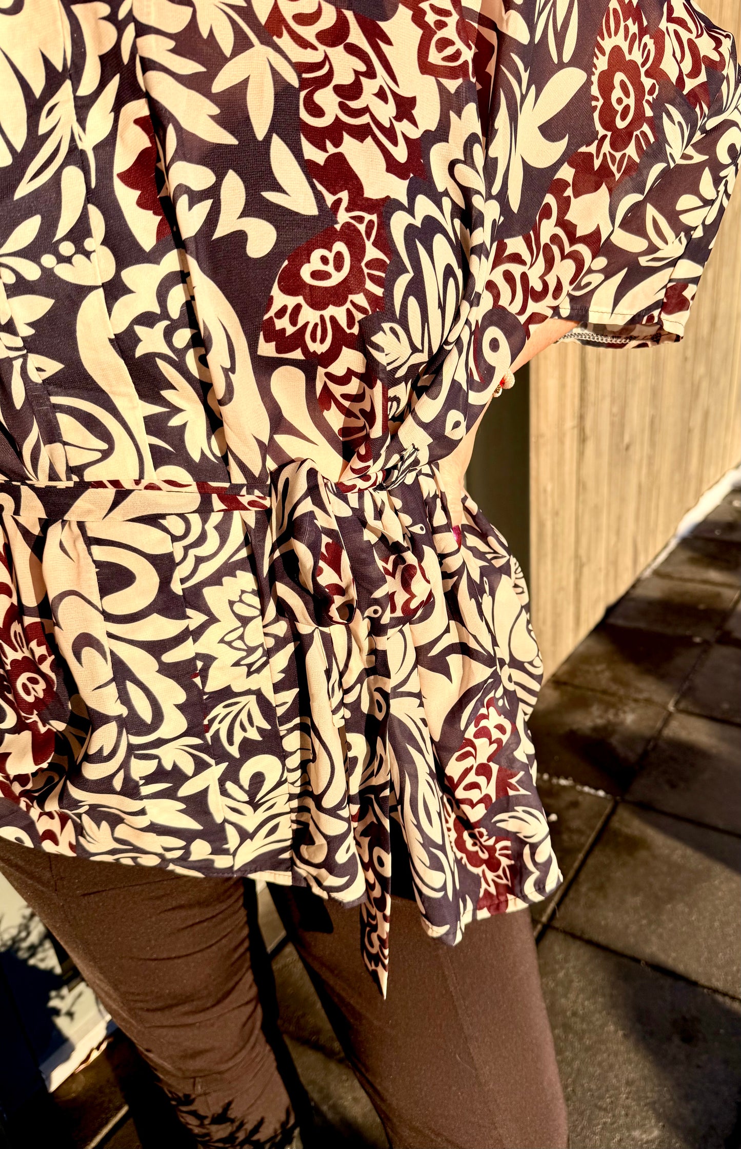 No Name Design - Shiffon blússa