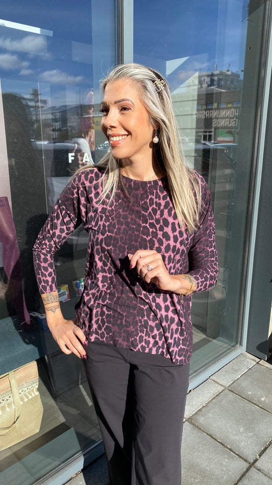 Alma - Bolur í hlébarðamunstri frá Liberté