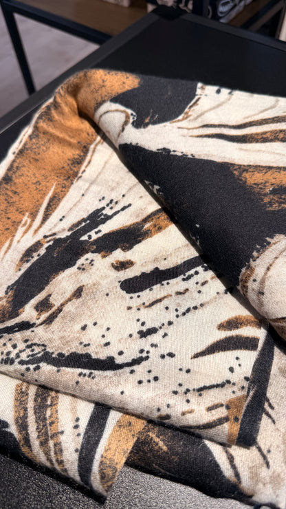 Viscose og ullar slæða