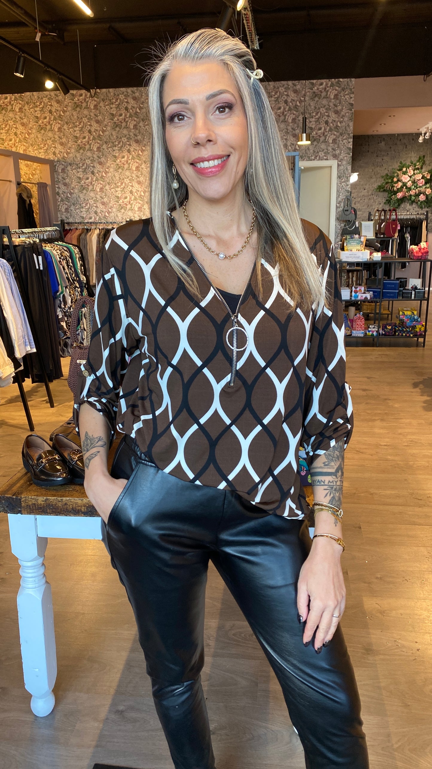 Mæja með rennilás