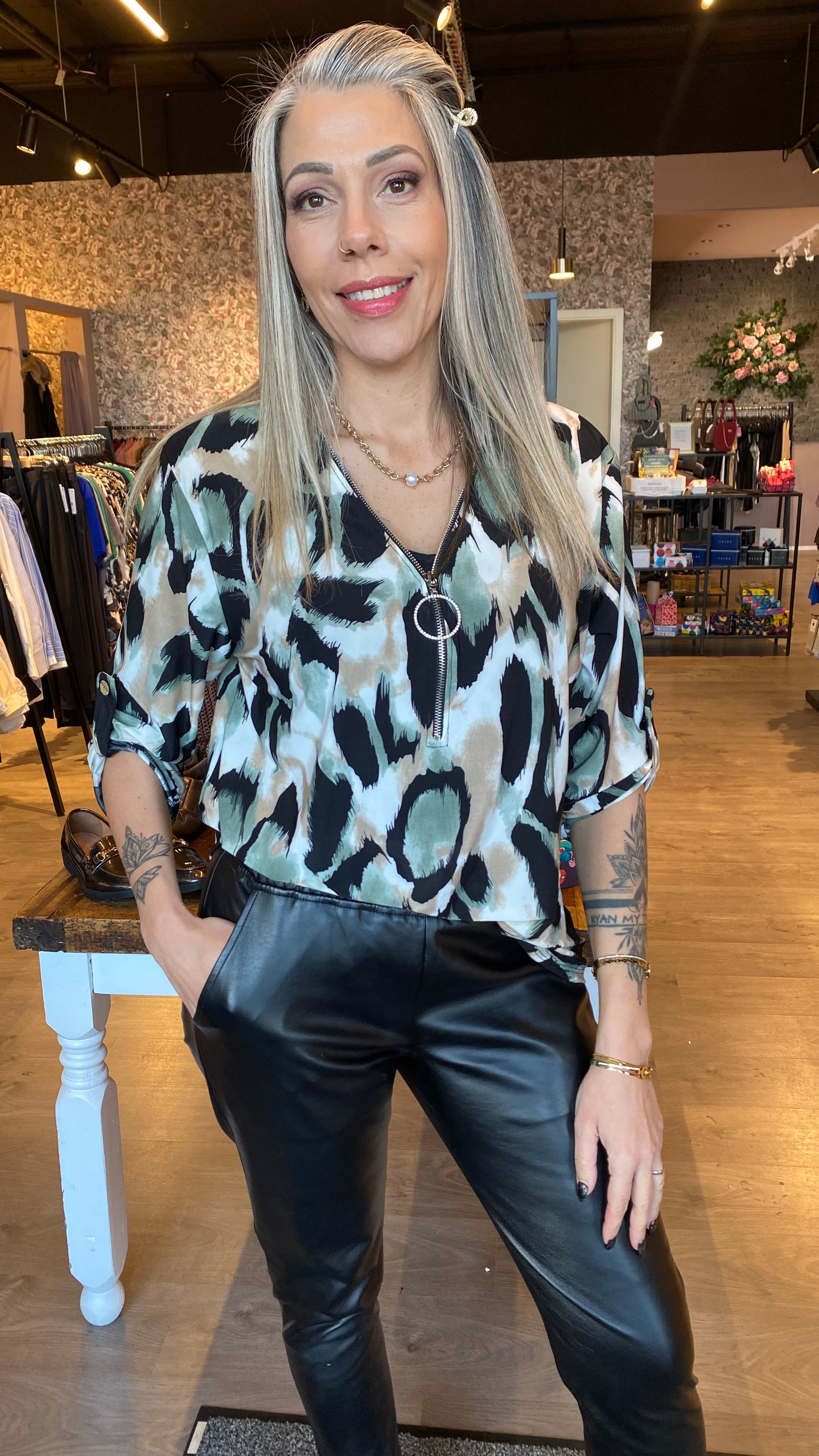 Mæja með rennilás