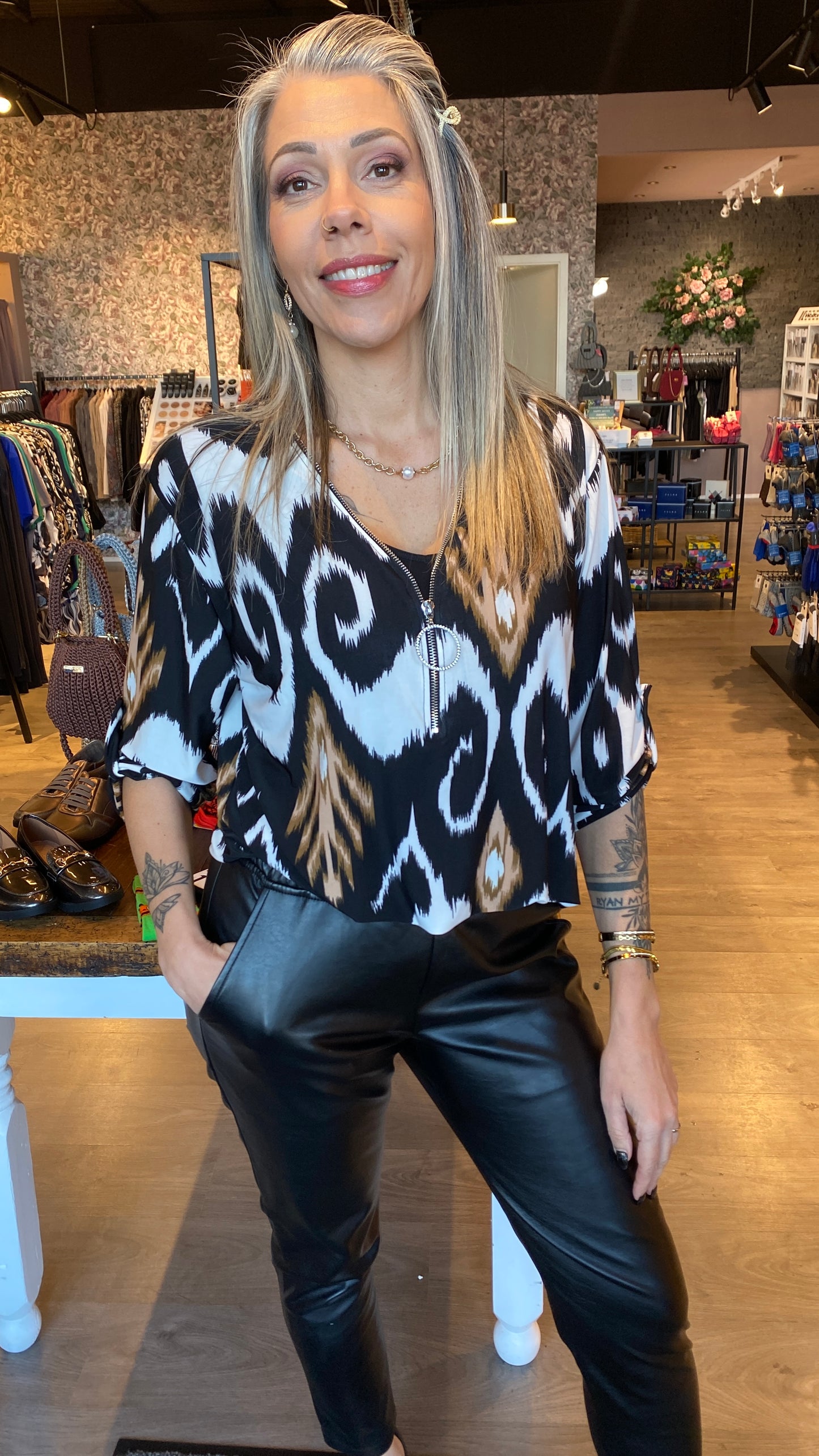 Mæja með rennilás