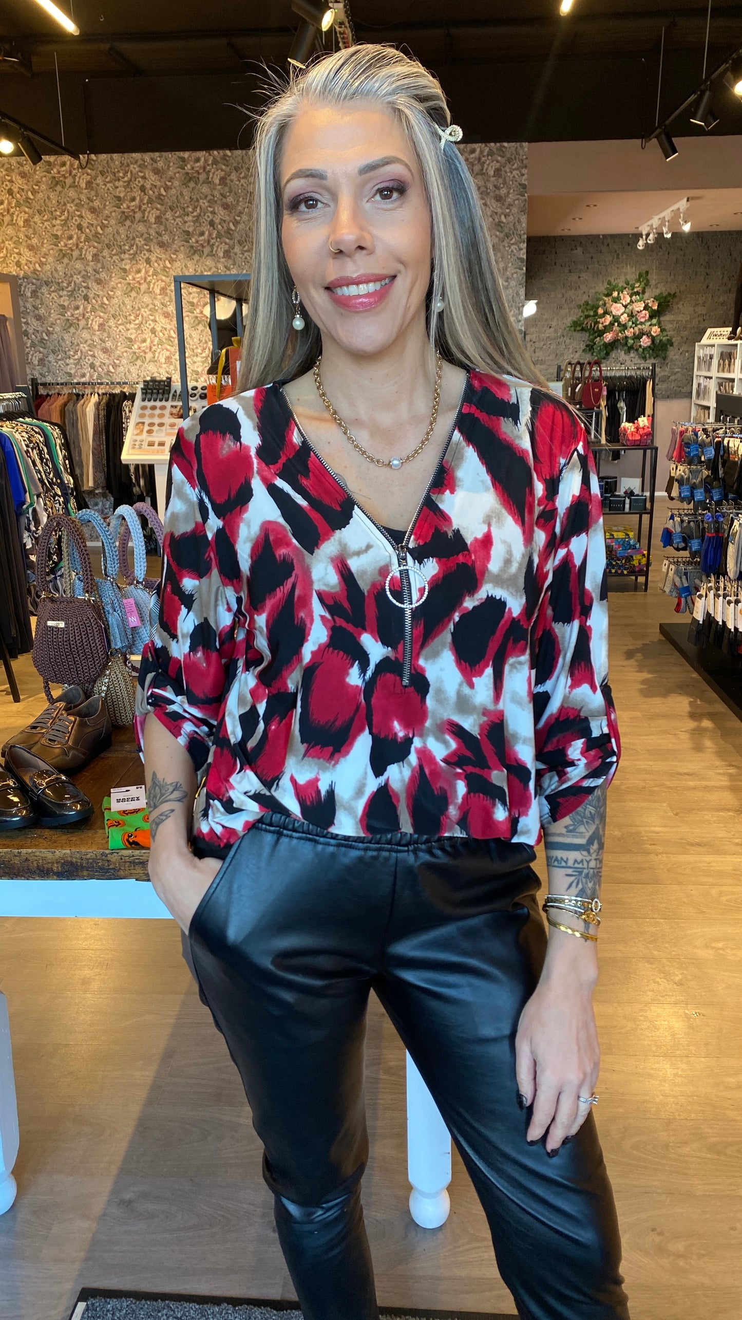 Mæja með rennilás