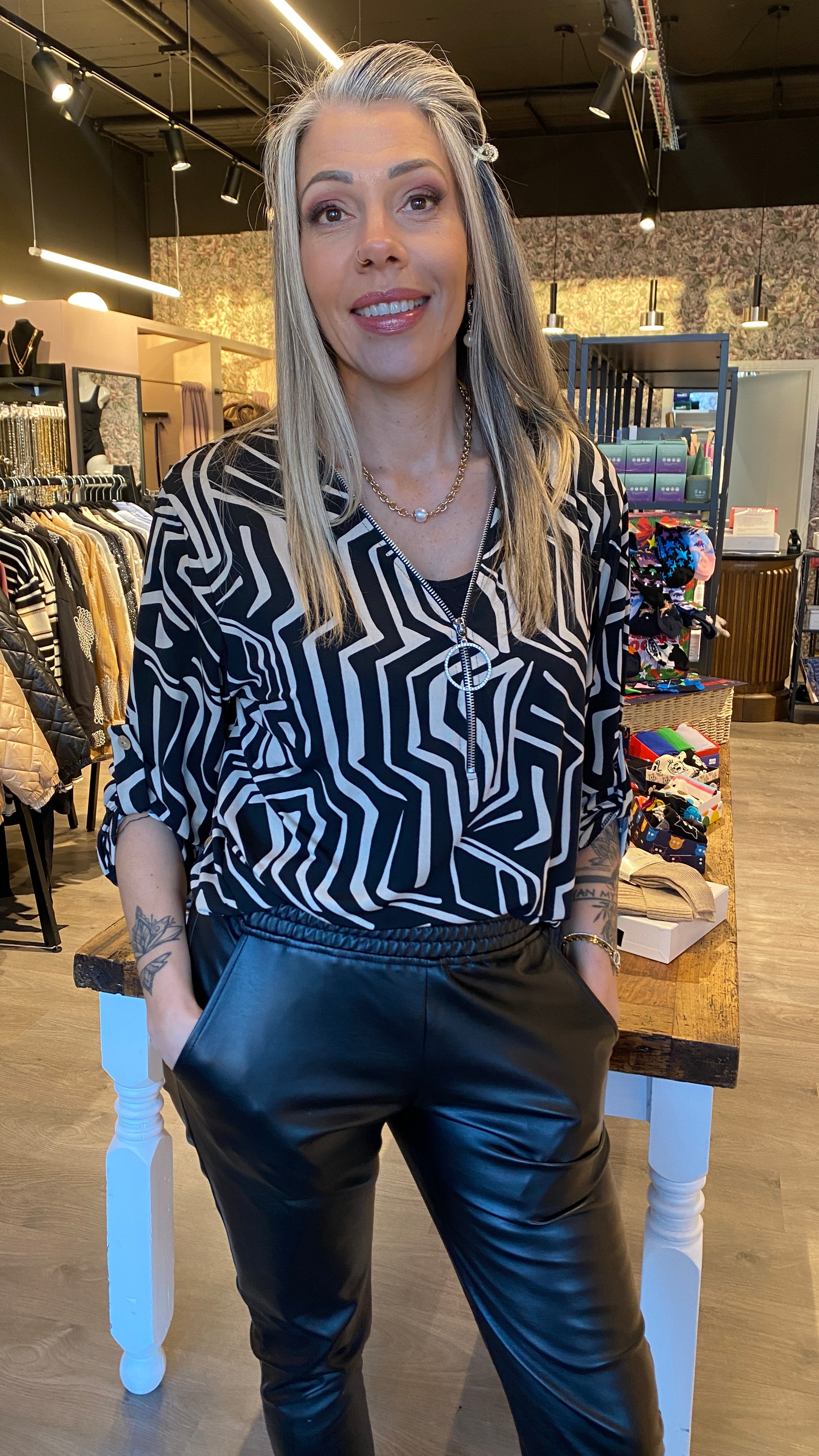 Mæja með rennilás