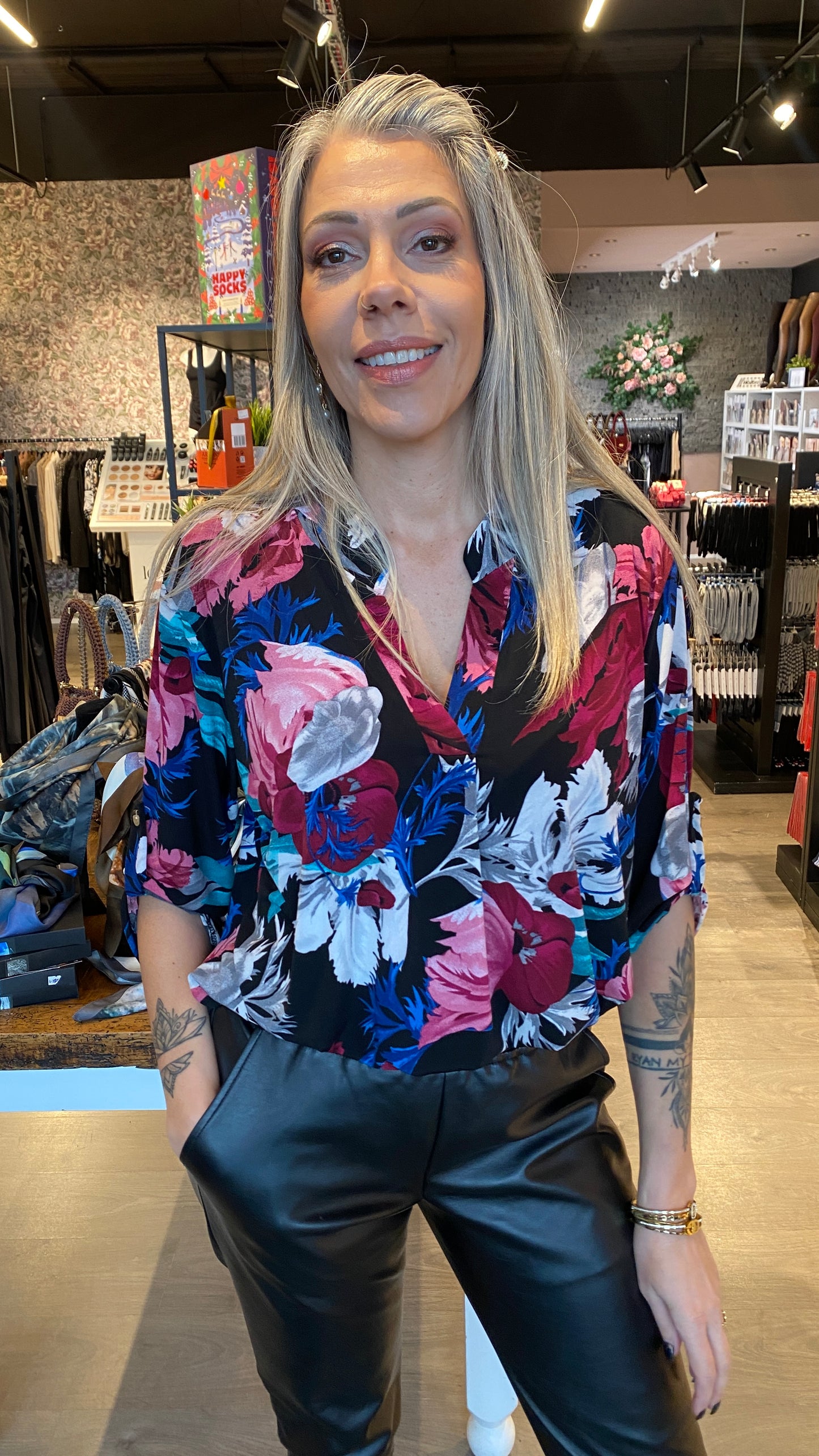 Mæju bolur munstraður