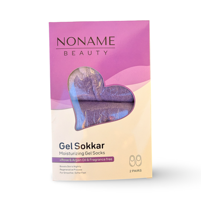 Gel hælasokkar NO NAME Beauty - Kynningartilboð