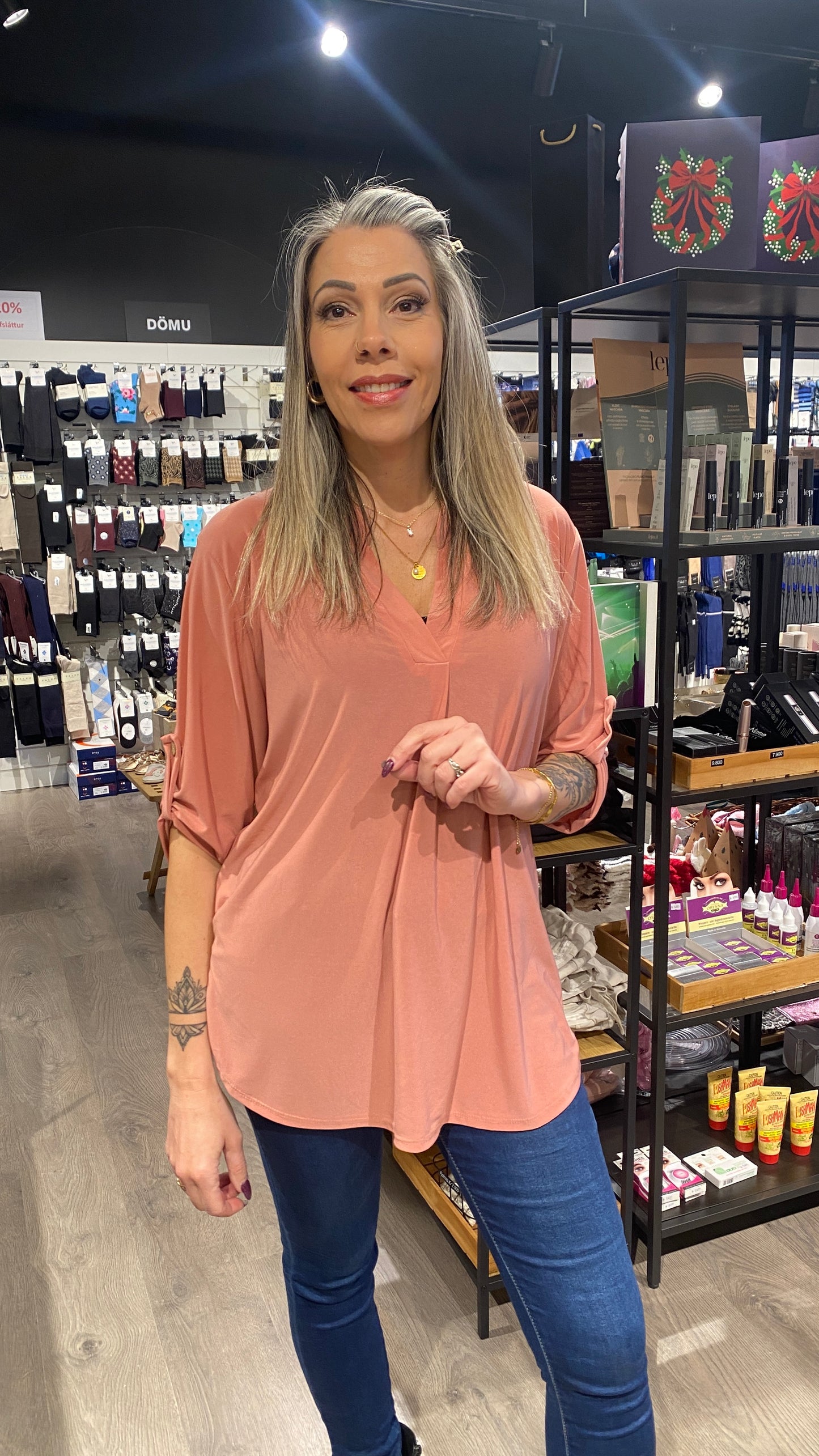 Mæju bolur, einlit.