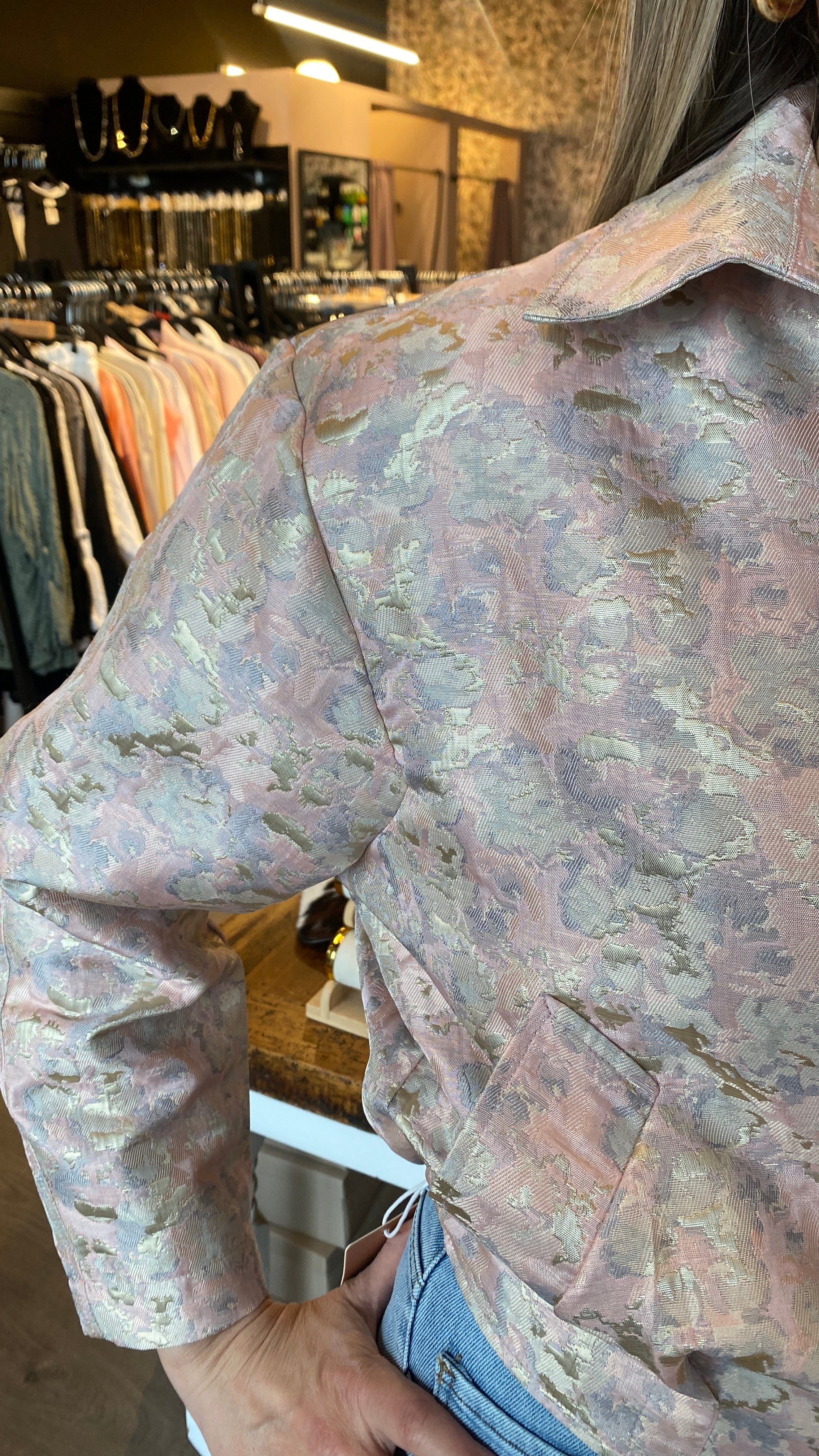 Flottur stutttur jakki