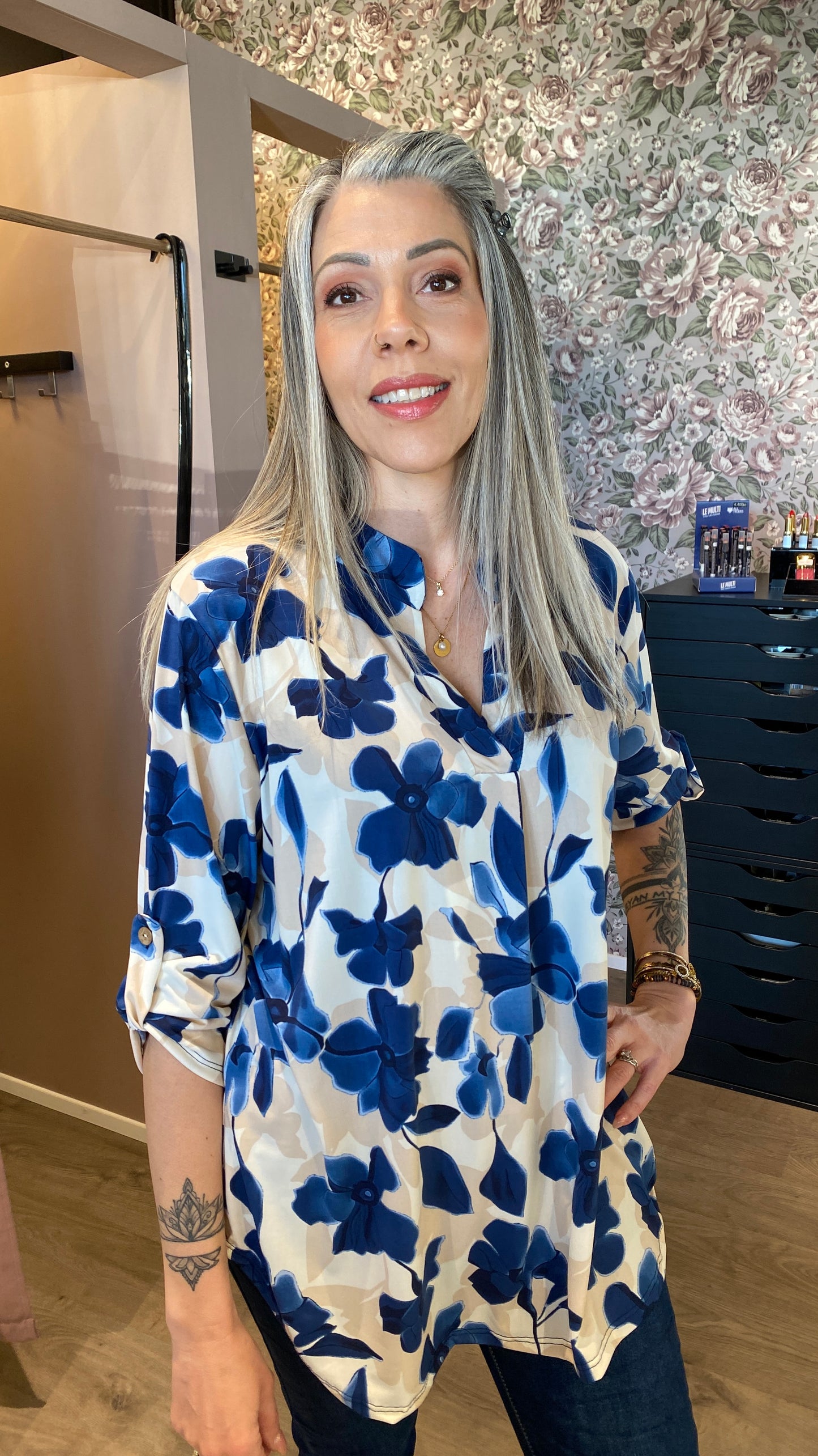 Mæju bolur munstraður