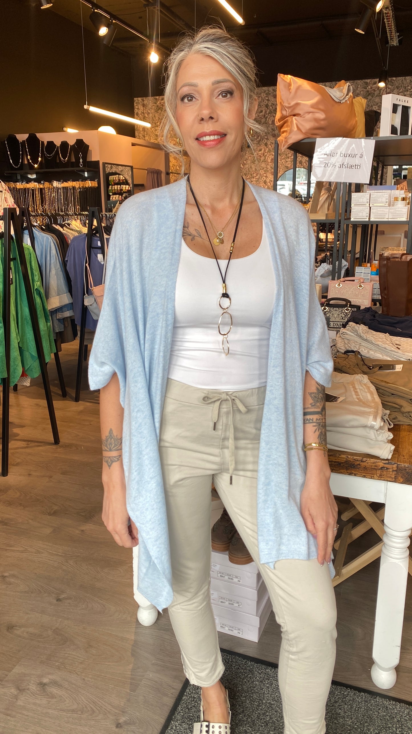 Opin Cashmere slá - Luna Stoles