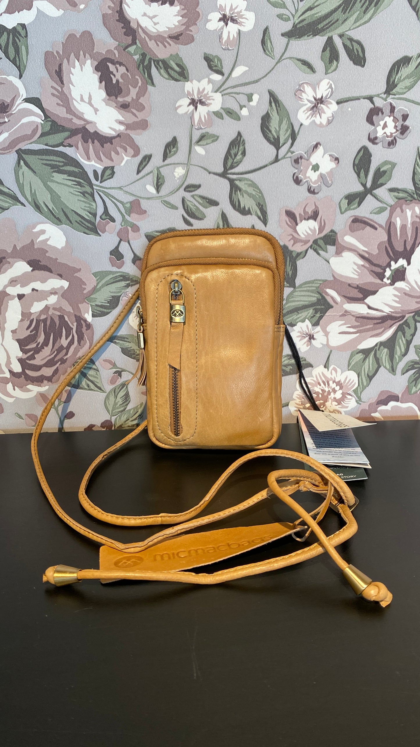 Leður taska lítil frá - Micmacbags
