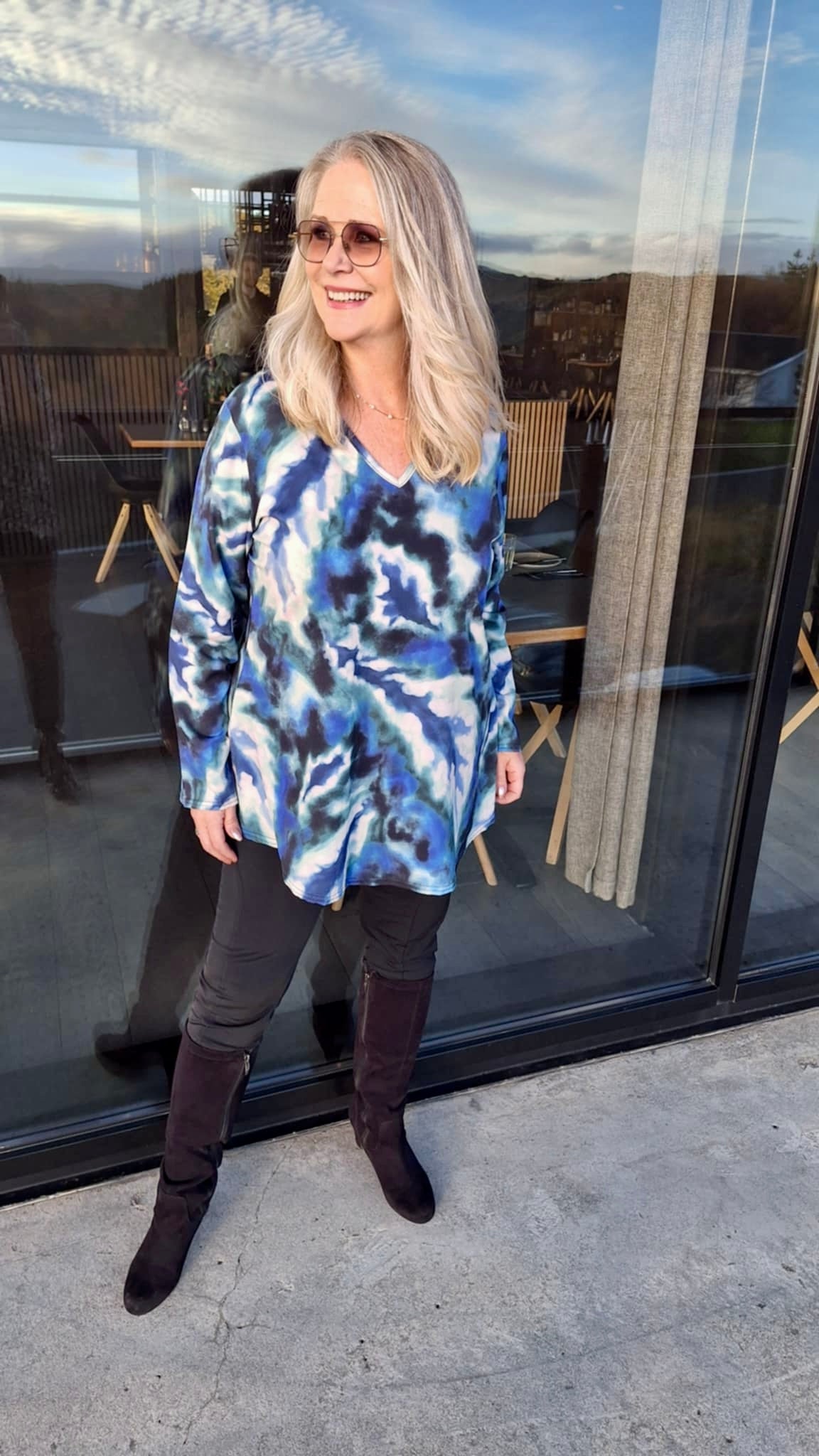 No Name Design - Norðurljósa blússa