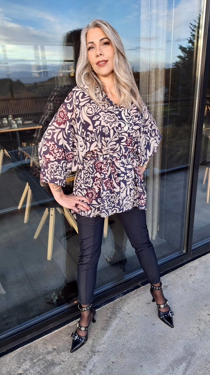 No Name Design - Shiffon blússa