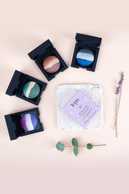 Augnskuggar Trio Lepo - 3D Wet & Dry Wet