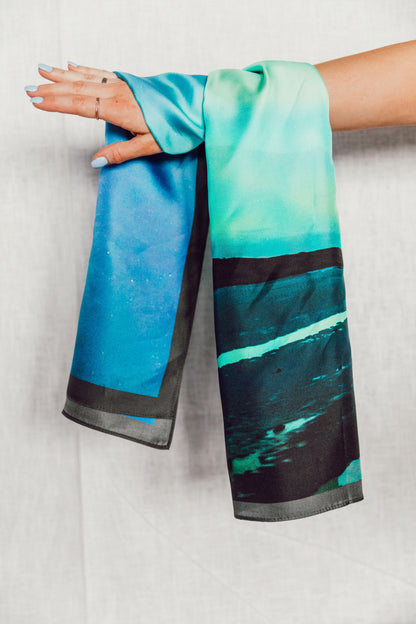 Silki slæður frá MEMO Iceland