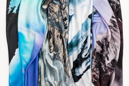 Silki slæður frá MEMO Iceland