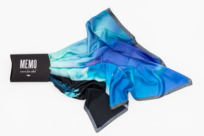 Silki slæður frá MEMO Iceland